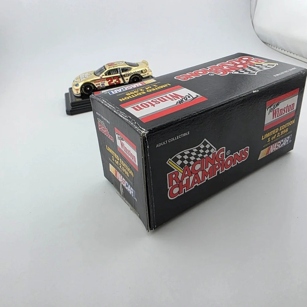 Racing Champions Jimmy Spencer #23 Team Winston 1:64 Gold Ford Taurus 1998‎